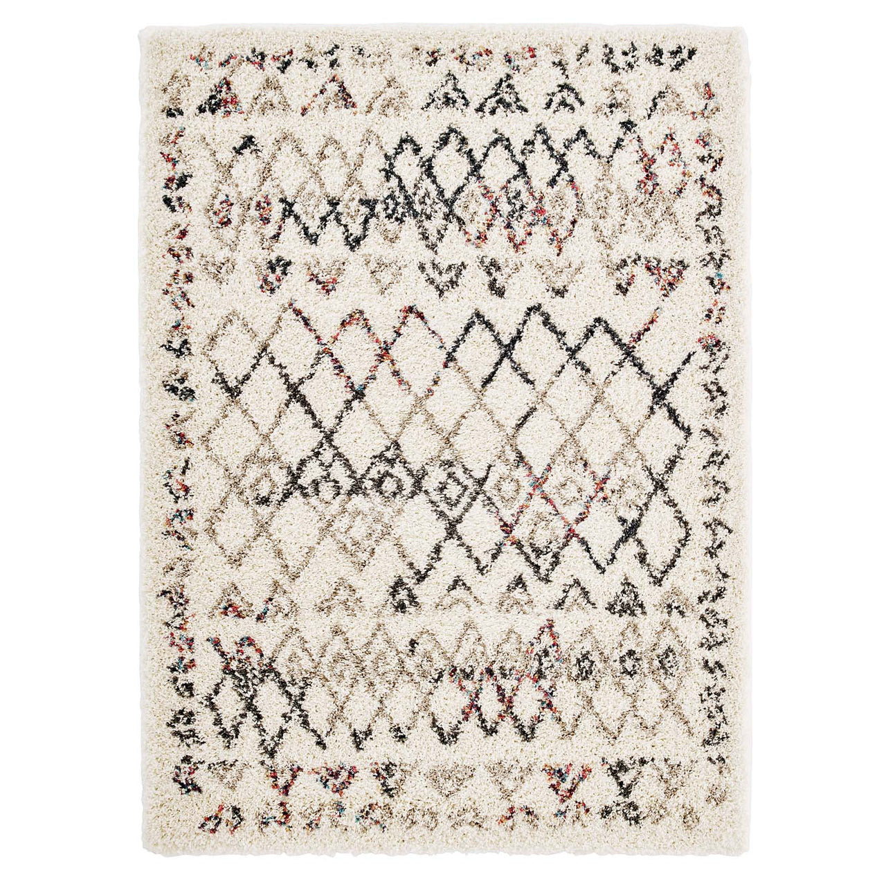 Ancient Arrowheads 5x8 Area Rug, Multicolor