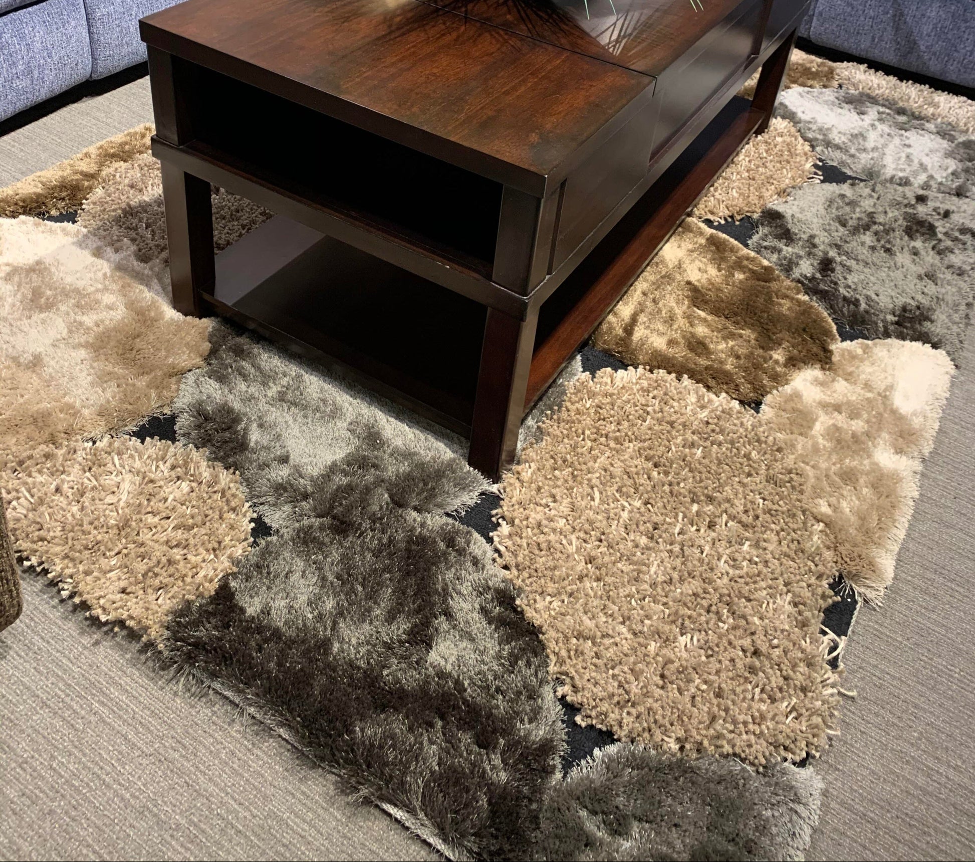 Hand Tufted Multi-textural Designer Shag S.V.D. 25 Area Rug by Rug Factory Plus - Rug Factory Plus