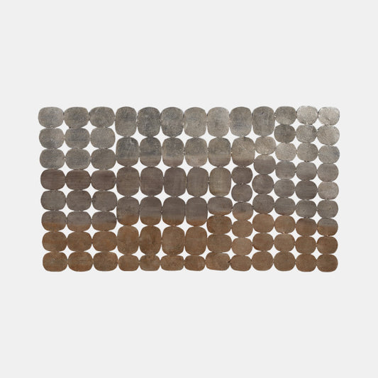 Silver Lining Metal Wall Art, Ombre