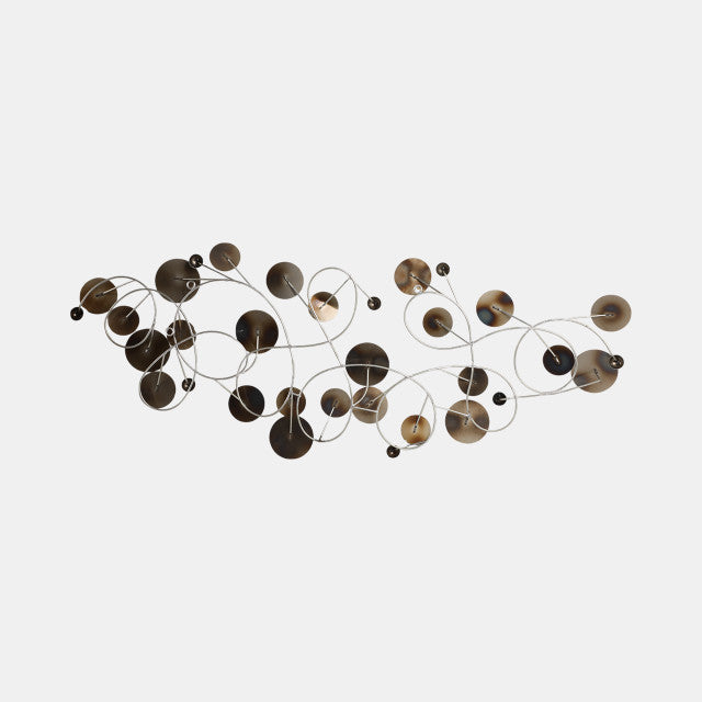 Starmap Nexus Metal Wall Art, Ombre