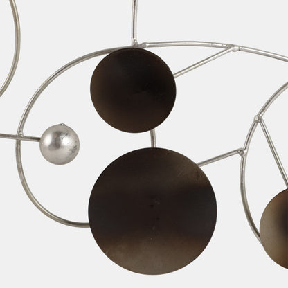 Starmap Nexus Metal Wall Art, Ombre