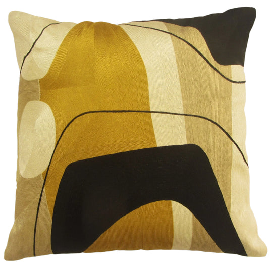 SEV Embroidered Mesmerizing Throw Pillows, Assorted Multicolor