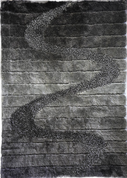S.V.D. Silver Lining Area Rug, Gray