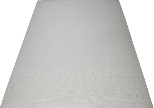 Finite Mosaics, Pierced Veil Area Rug, Ivory
