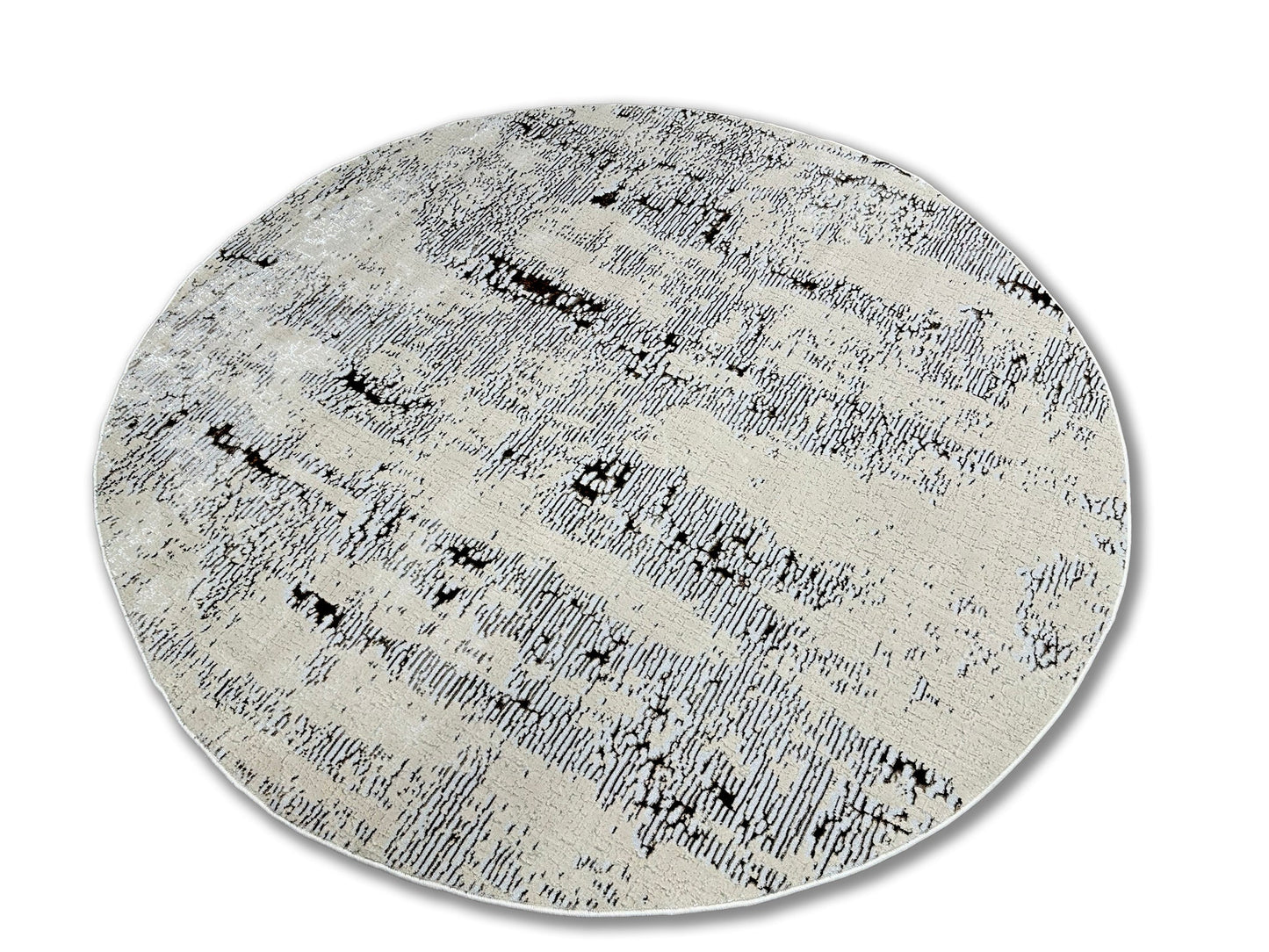 Biv Winter Forest Indoor | Outdoor Area Rug, Gray & Silver