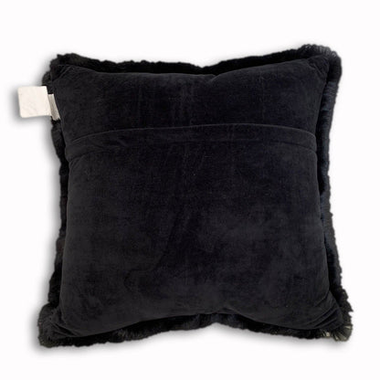 Modern Soft Luxury Chinchilla Feel Faux Fur Pillow by Rug Factory Plus - Rug Factory Plus