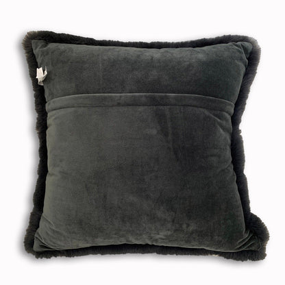 Modern Soft Luxury Chinchilla Feel Faux Fur Pillow by Rug Factory Plus - Rug Factory Plus