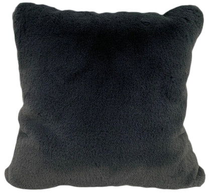 Chinchilla Feel Faux Fur Pillow by Rug Factory Plus