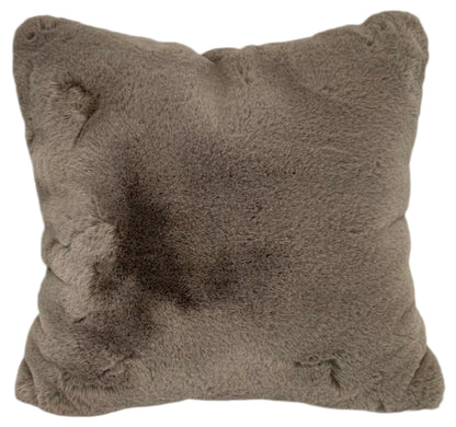 Modern Soft Luxury Chinchilla Feel Faux Fur Pillow by Rug Factory Plus - Rug Factory Plus
