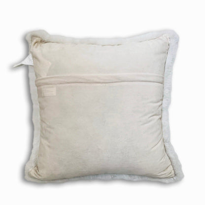 Modern Soft Luxury Chinchilla Feel Faux Fur Pillow by Rug Factory Plus - Rug Factory Plus