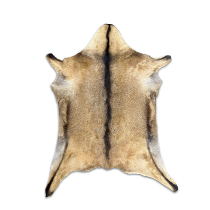 Authentic Leather Hides, Goat Leather Hide Area Rug, Assorted Natural
