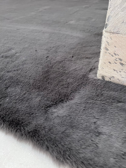 Bella Luxury Faux Fur Area Rug, Assorted Colors