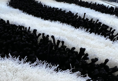 S.V.D. Zebra Area Rug, Black & White
