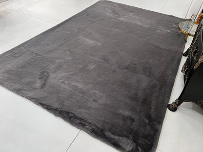 Bella Luxury Faux Fur Area Rug, Assorted Colors