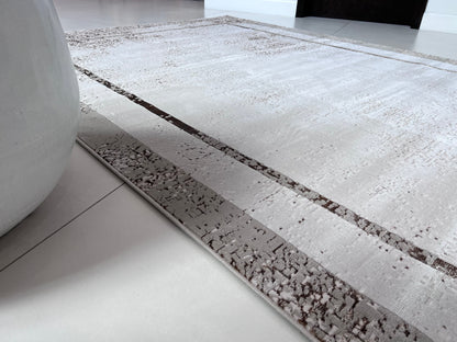 Maximus Opulence Indoor | Outdoor Area Rug, Gray & Platinum