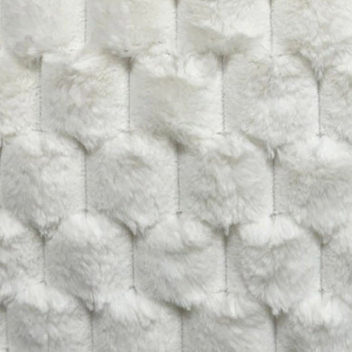 Rexa Faux Chinchilla Fur Throw Pillow, Assorted Colors