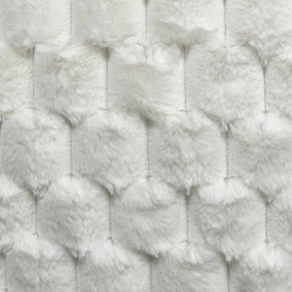 Rexa Faux Chinchilla Fur Throw Pillow, Assorted Colors