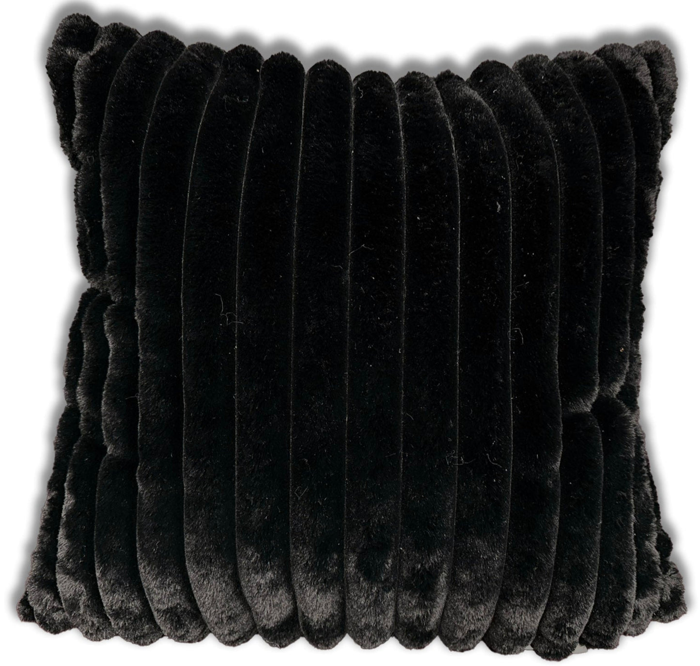 Rexa Faux Chinchilla Fur Throw Pillow, Assorted Colors