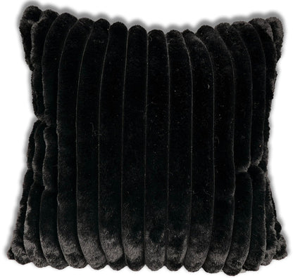 Rexa Faux Chinchilla Fur Throw Pillow, Assorted Colors