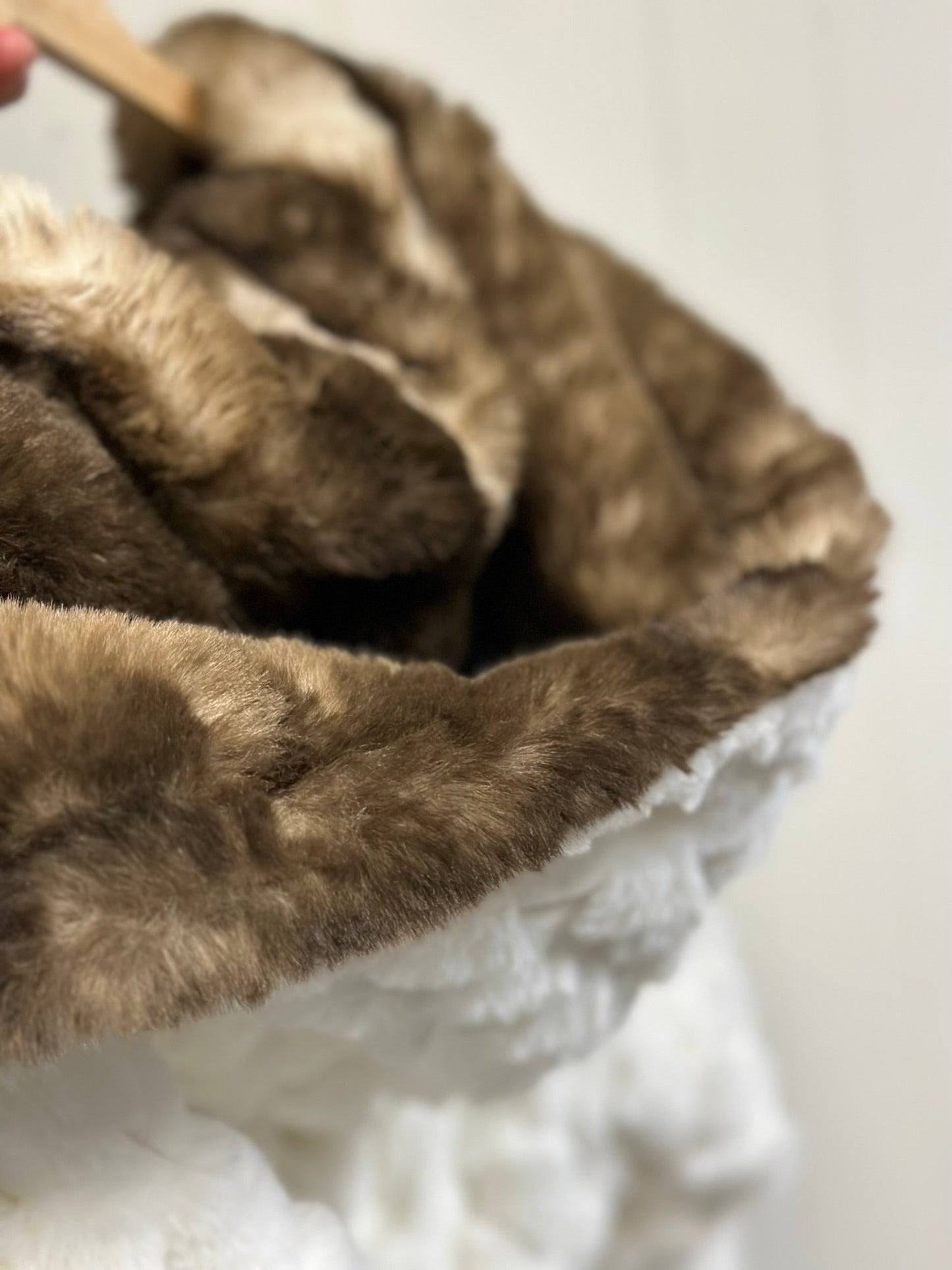 Rexa Luxury Faux Chinchilla Fur Robe, Assorted Colors